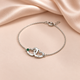 Collier ou Bracelet Double Cœur Personnalisé
