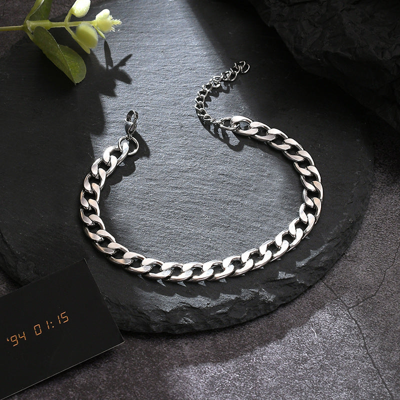 Cuban link bracelet