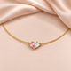 Bracelet Cœur Scintillant · Chaîne Ajustable