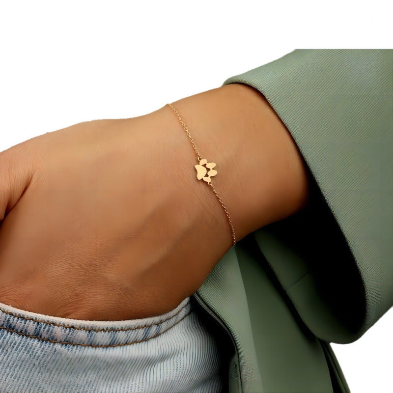 Bracelet « Empreintes d’Amour » · Prénoms Gravés
