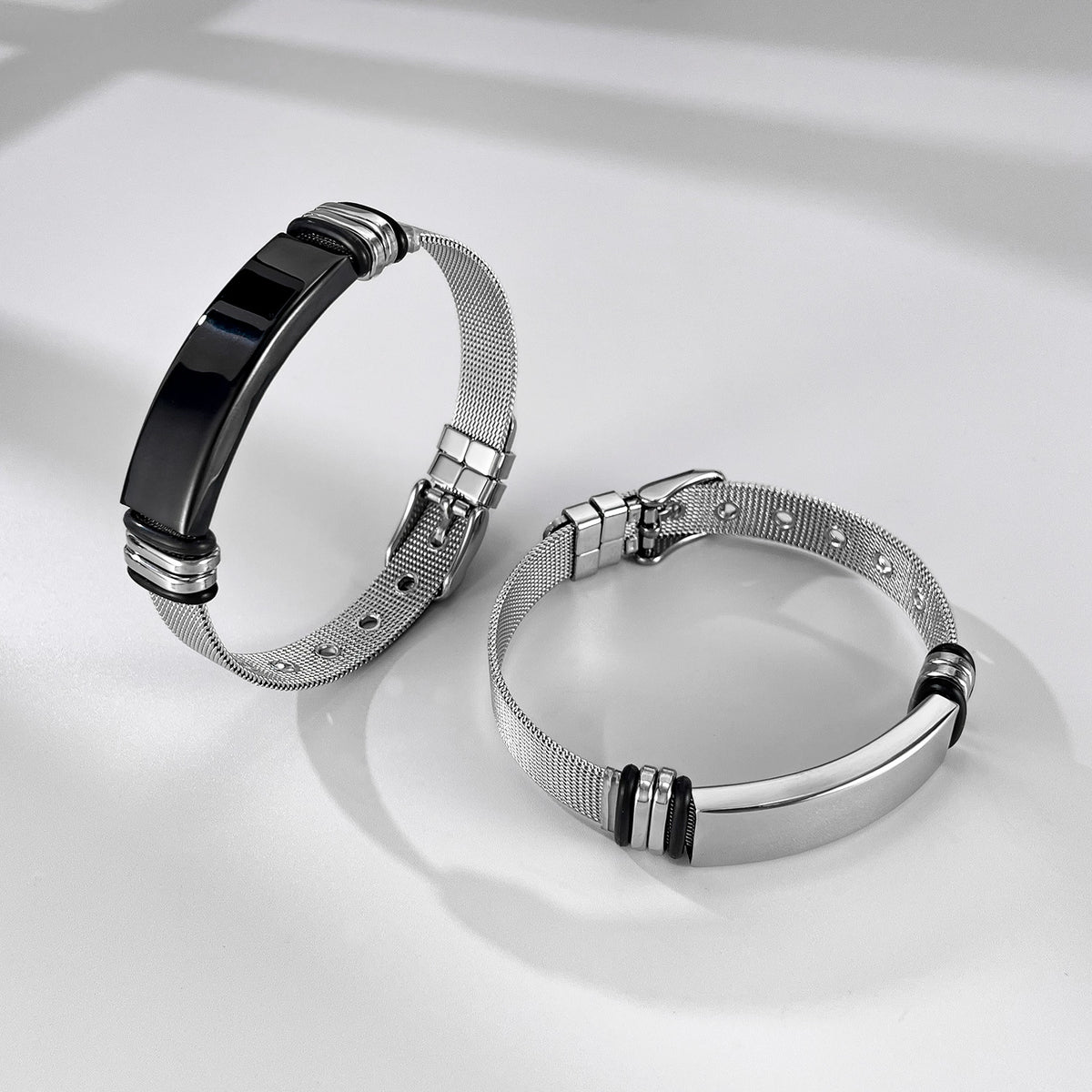 Bracelet Homme · Maille Métallique