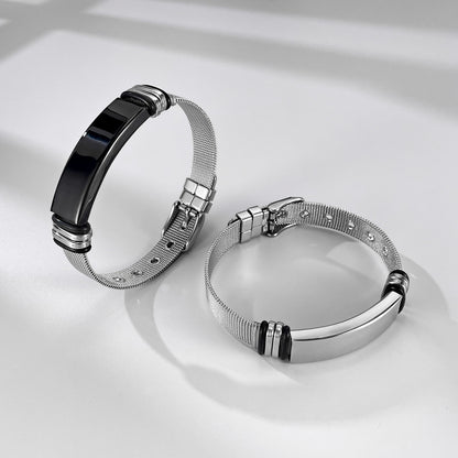 Bracelet Homme · Maille Métallique