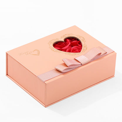 Magnetic switch for rose gift box
