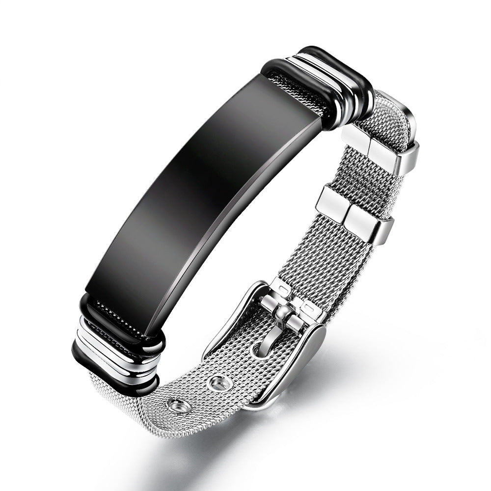 Bracelet Homme · Maille Métallique