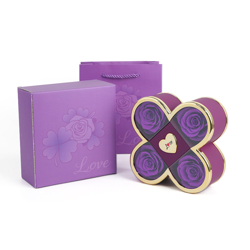 Eternal Flower Small Decorative Items Valentine's Day Gift Box Packaging Box