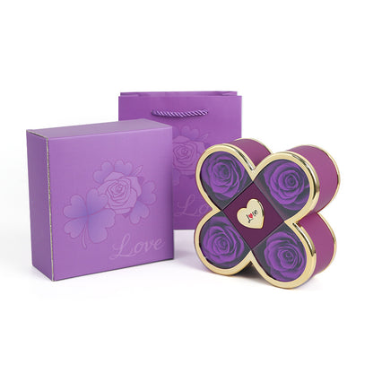 Eternal Flower Small Decorative Items Valentine's Day Gift Box Packaging Box
