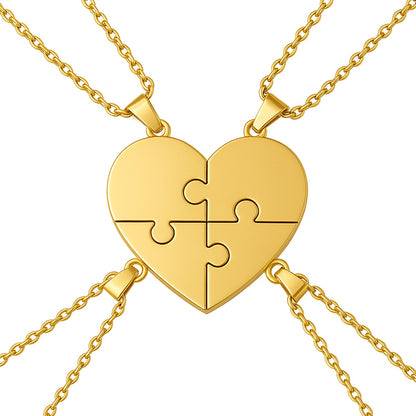 Collier Cœur Personnalisé à Graver