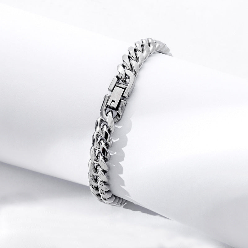 Cuban link bracelet