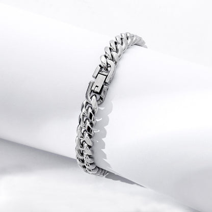 Cuban link bracelet