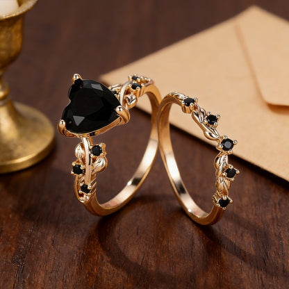 Bague Cœur · Éclat Coloré