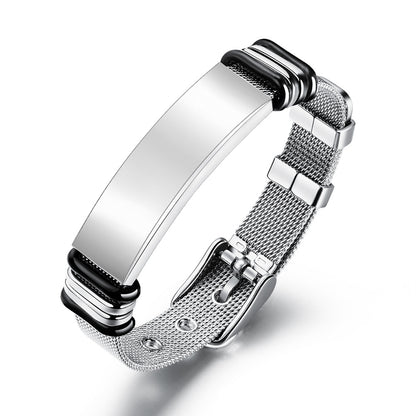 Bracelet Homme · Maille Métallique