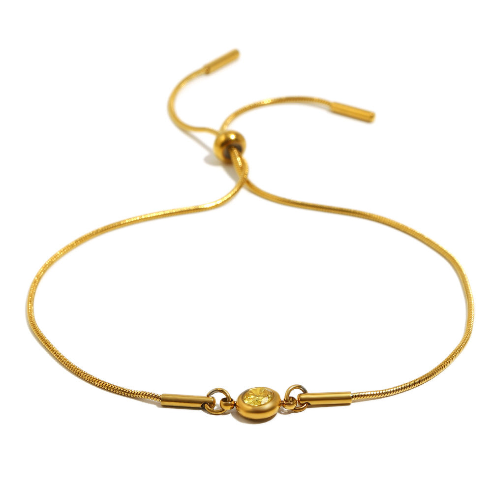 Bracelet Ajustable · Éclats Colorés