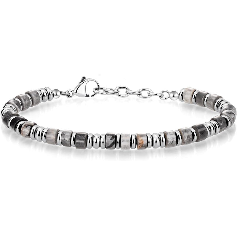 Bracelet Homme · Perles de Pierre