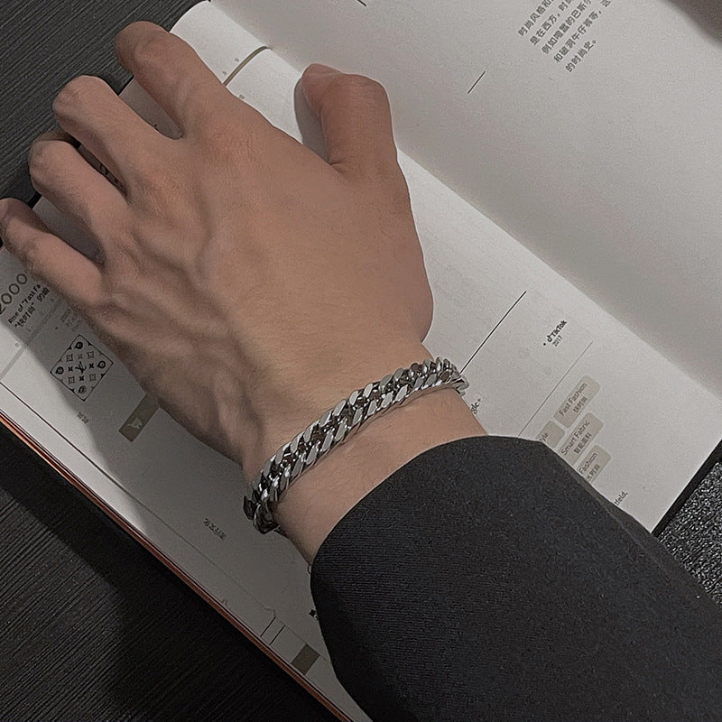 Cuban link bracelet