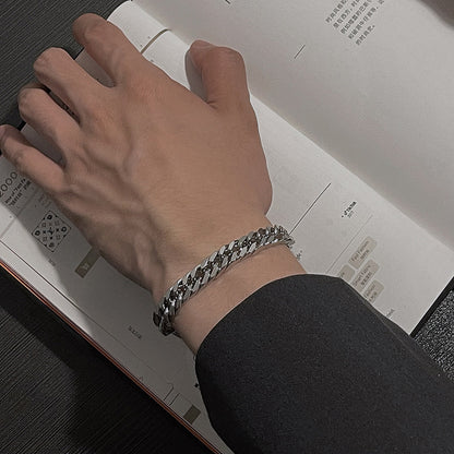 Cuban link bracelet