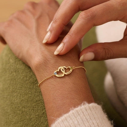 Collier ou Bracelet Cœur Personnalisé