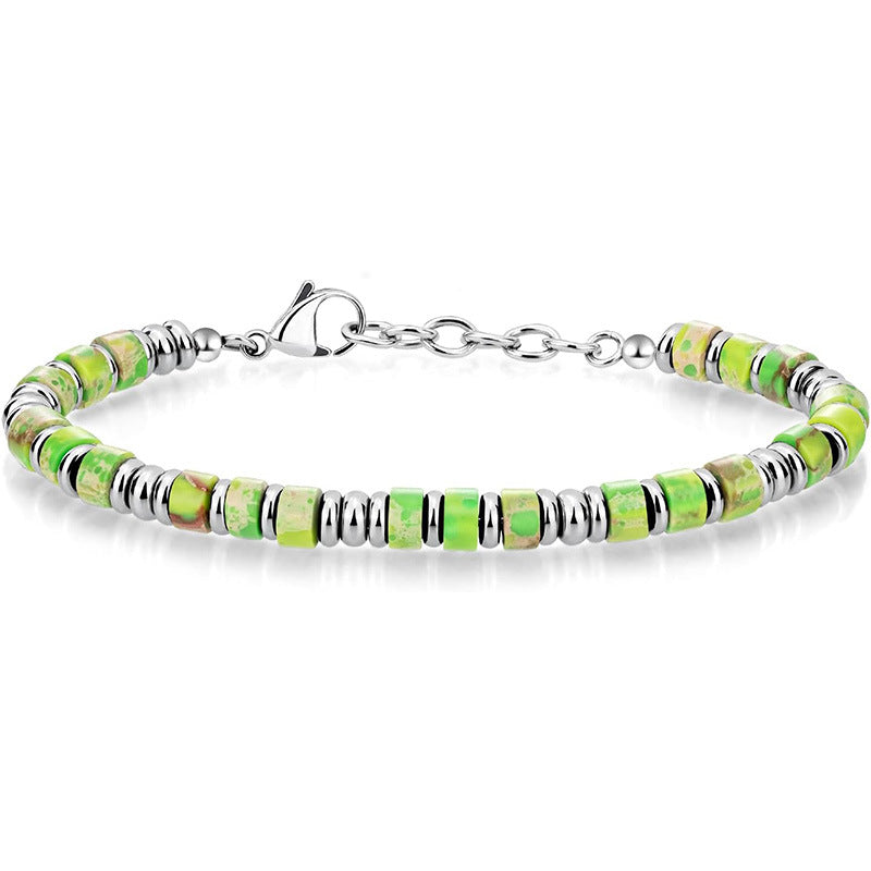 Bracelet Homme · Perles de Pierre