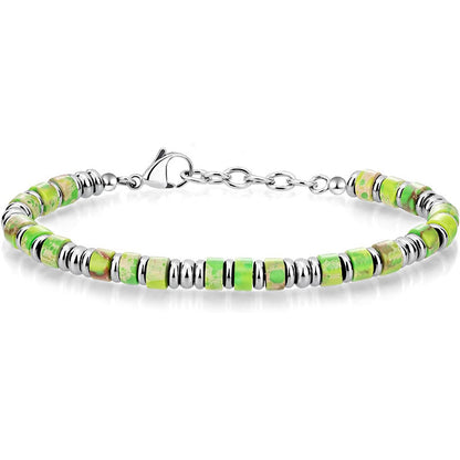 Bracelet Homme · Perles de Pierre