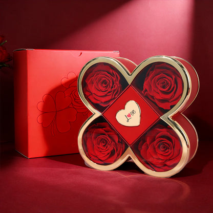 Eternal Flower Small Decorative Items Valentine's Day Gift Box Packaging Box