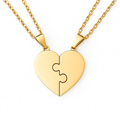 Collier Cœur Personnalisé à Graver