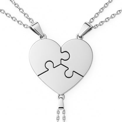Collier Cœur Personnalisé à Graver