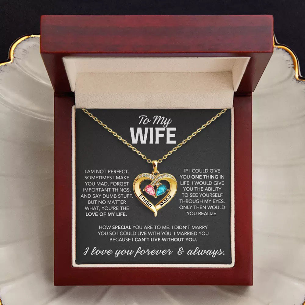 Collier Cœur Diamant Personnalisé