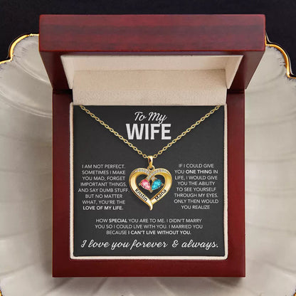 Collier Cœur Diamant Personnalisé
