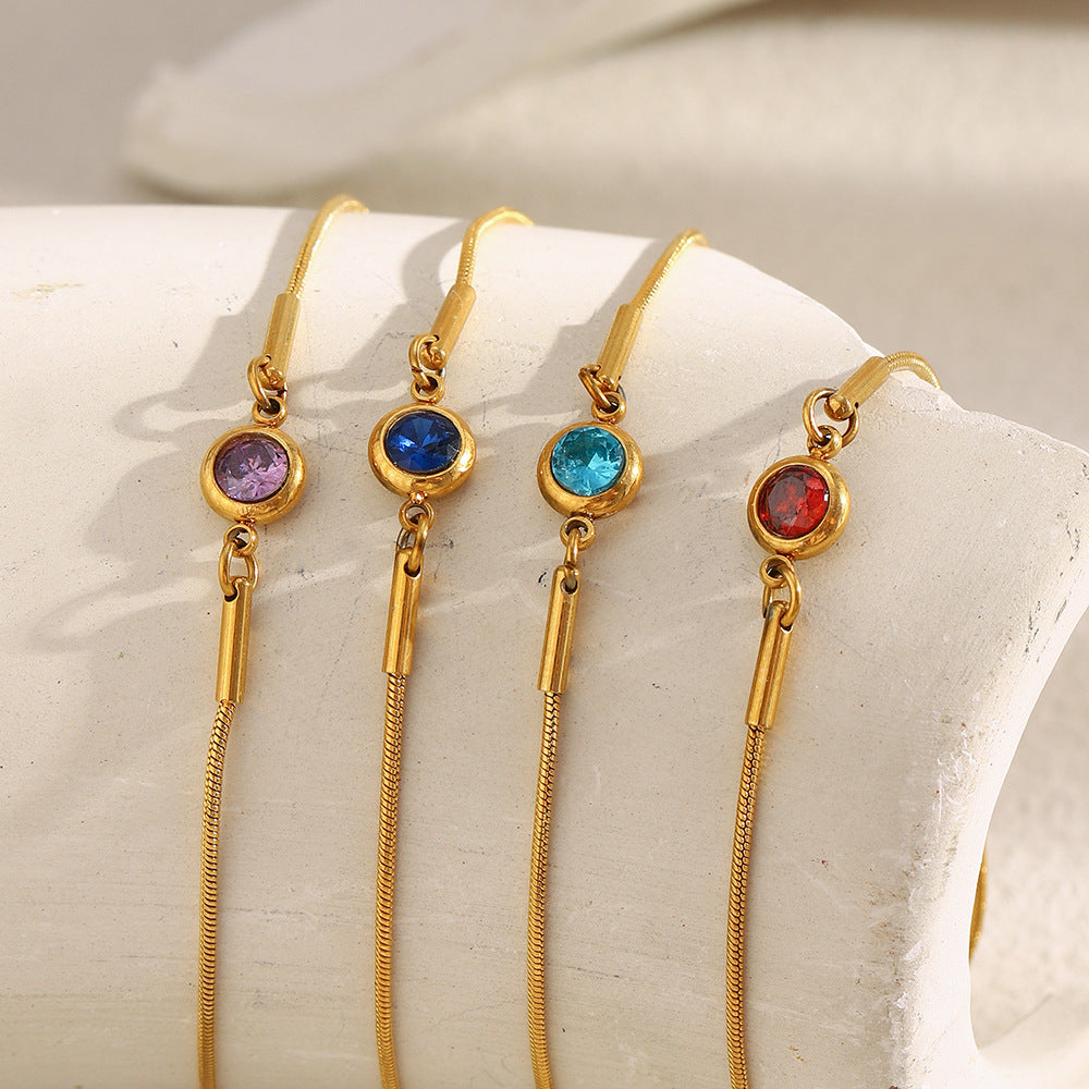 Bracelet Ajustable · Éclats Colorés