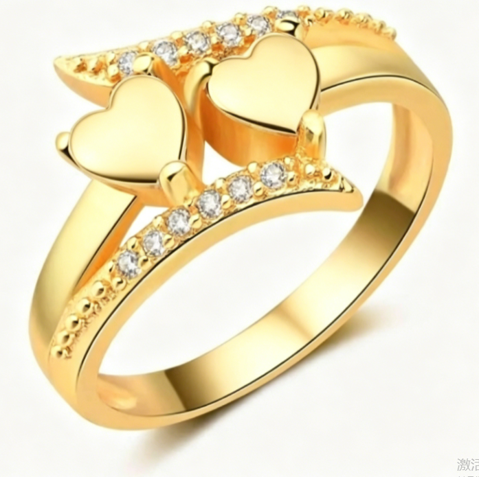 Bague Cœur Personnalisée · Pierre de Naissance