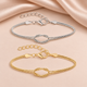Bracelet Nœud d’Amour · Maille Serpent