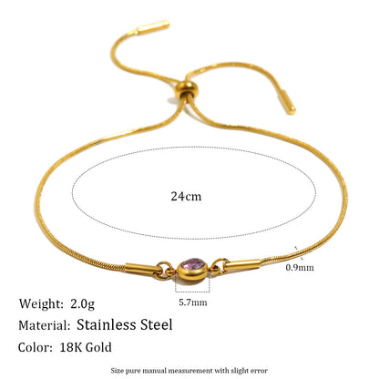 Bracelet Ajustable · Éclats Colorés