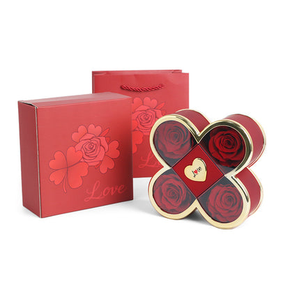 Eternal Flower Small Decorative Items Valentine's Day Gift Box Packaging Box