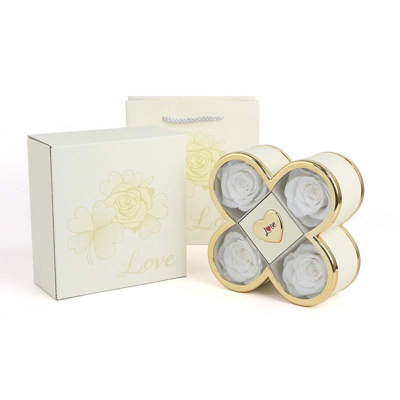Eternal Flower Small Decorative Items Valentine's Day Gift Box Packaging Box