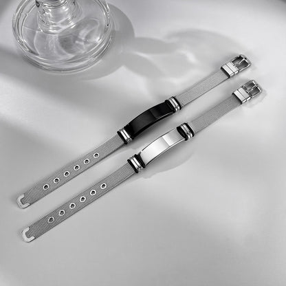 Bracelet Homme · Maille Métallique