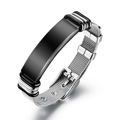 Bracelet Homme · Maille Métallique