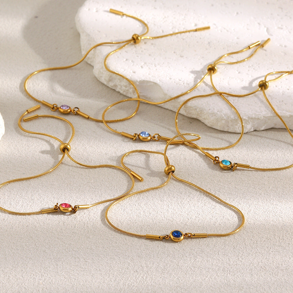 Bracelet Ajustable · Éclats Colorés