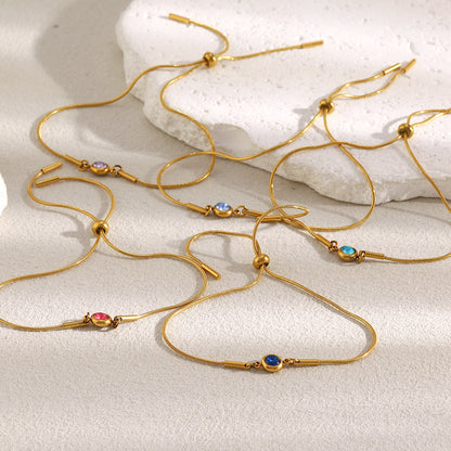 Bracelet Ajustable · Éclats Colorés