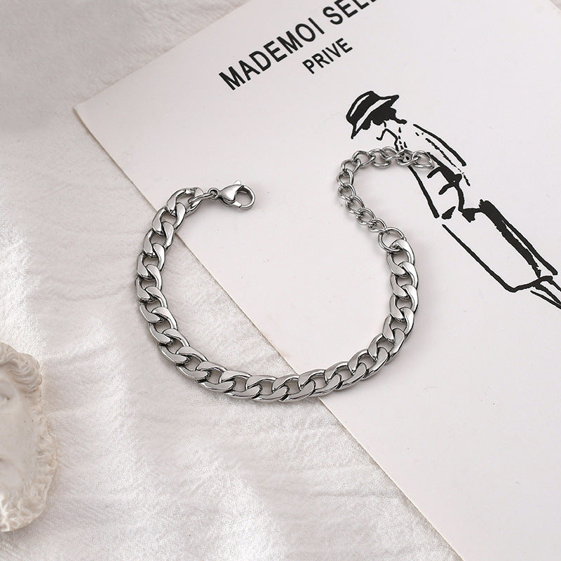 Cuban link bracelet