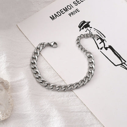 Cuban link bracelet