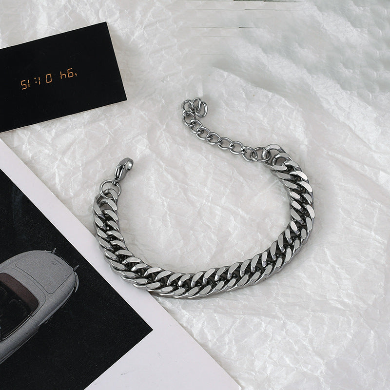 Cuban link bracelet