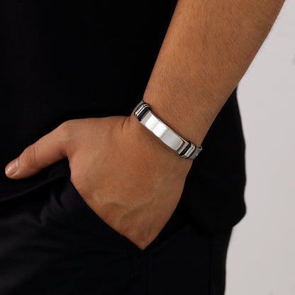Bracelet Homme · Maille Métallique