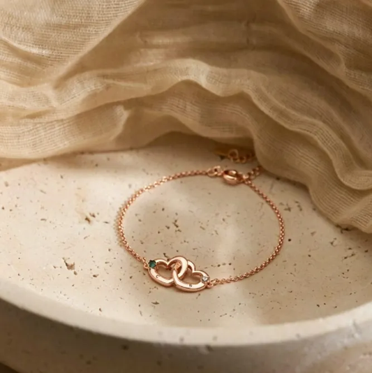 Collier ou Bracelet Cœur Personnalisé