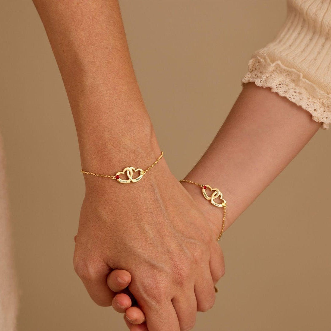 Collier ou Bracelet Cœur Personnalisé