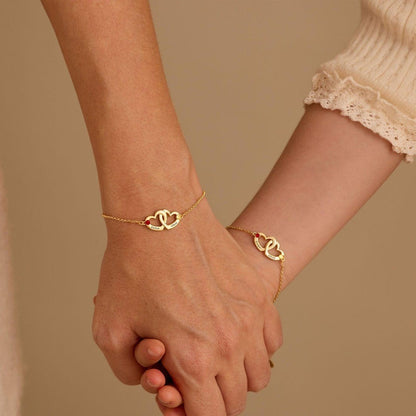 Collier ou Bracelet Cœur Personnalisé