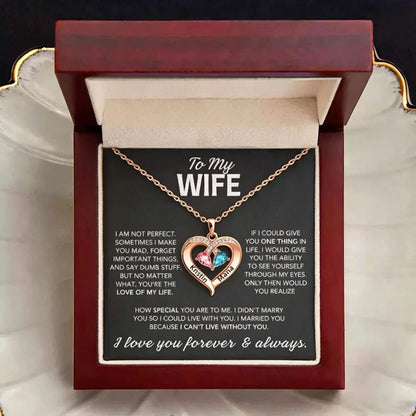 Collier Cœur Diamant Personnalisé