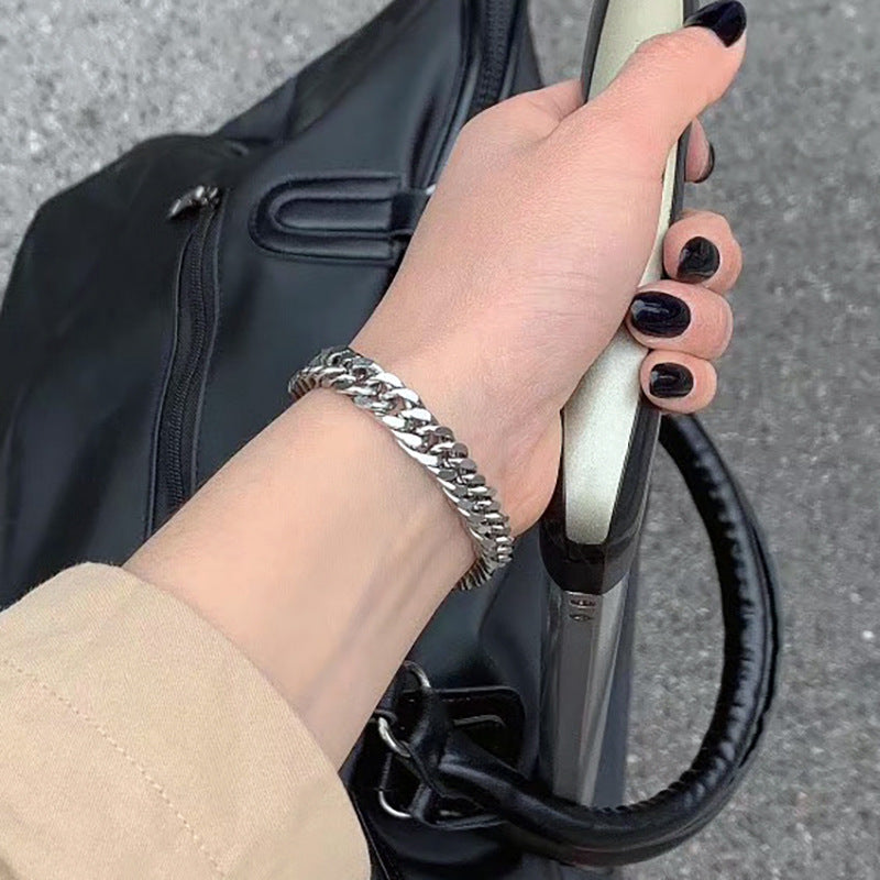 Cuban link bracelet