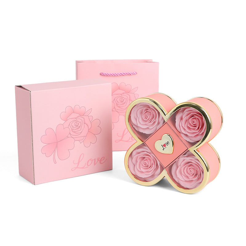 Eternal Flower Small Decorative Items Valentine's Day Gift Box Packaging Box