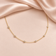 Collier Géométrique Scintillant · Finition Dorée ou Argentée